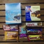 Snack Bar Quest B-Up FIT Crunch Atkins Purefit Lenny & Larry's Muscle Brownie Luna Bar Clif Bar