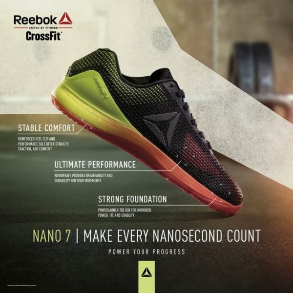 reebok nano 7 hombre rosas