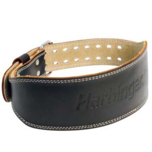 Harbinger Padded Leather Belt 4 Inch ArmourUP Asia Singapore