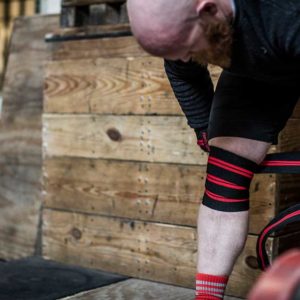 Harbinger Red Line Knee Wraps Lifestyle 3 ArmourUP Asia SIngapore