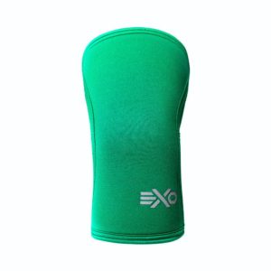 Exo 5mm Knee Sleeves Emerald Green Front ArmourUP Asia Singapore