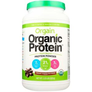 Orgain Organic Protein 920g Creamy Chocolate Fudge ArmourUP Asia Singapore