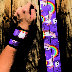Unicorns and Rainbows Wrist Wraps ArmourUP Asia Singapore