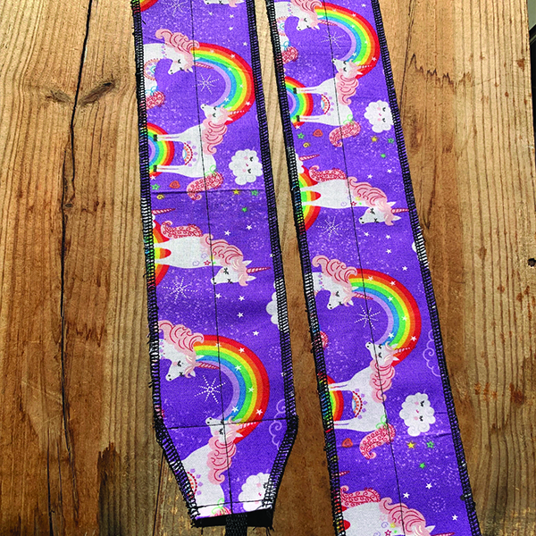 Unicorns and Rainbows Wrist Wraps by Pop Your Hips - Image 2