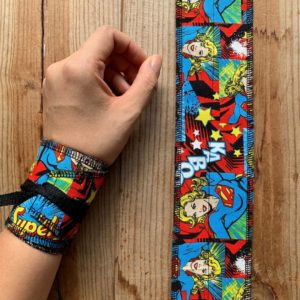 SuperGirl Wrist Wraps by Pop Your Hips