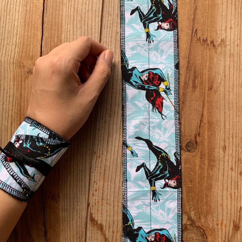 Black Widow Wrist Wraps by Pop Your Hips ArmourUP Asia