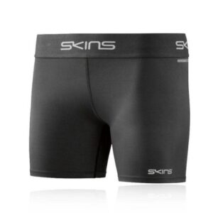 SKINS COMPRESSION DNAMIC FORCE WOMENS HALF TIGHT BLACK