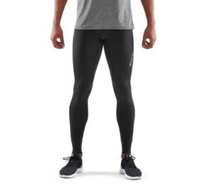 SKINS COMPRESSION DNAMIC MENS LONG TIGHTS BLACK/SILVER - Image 2