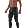 SKINS Men's Compression Long Tights 5-Series - Black