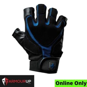 Harbinger Men Training Grip Gloves - Black / Blue